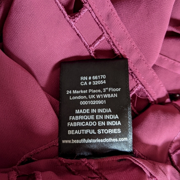 Beautiful Stories (Anthropologie) Boho Dalia kimono - Picture 5 of 5